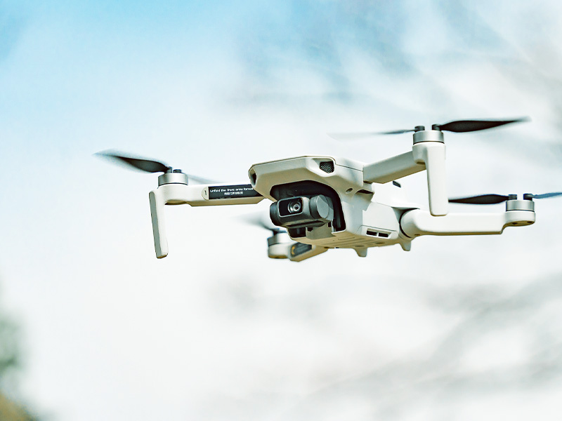 ドローン撮影のイメージ